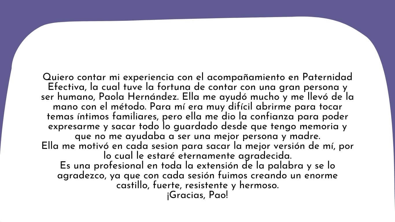 Testimonio de Iliana Valdez